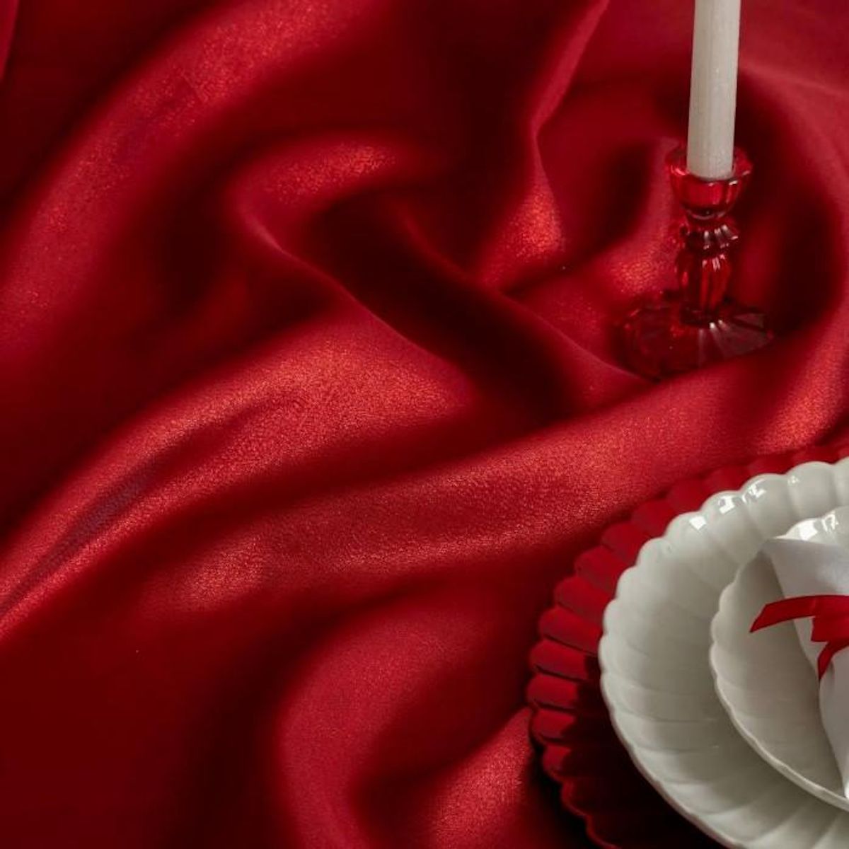 FEERIC LIGHT & CHRISTMAS Nappe de Noël Paillette