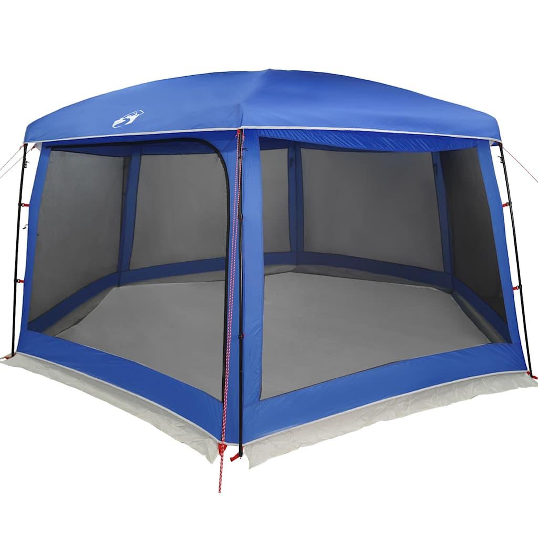 Voir la diapositive 3 : VIDAXL Tente de piscine moustiquaire amovible parois maille bleu azur