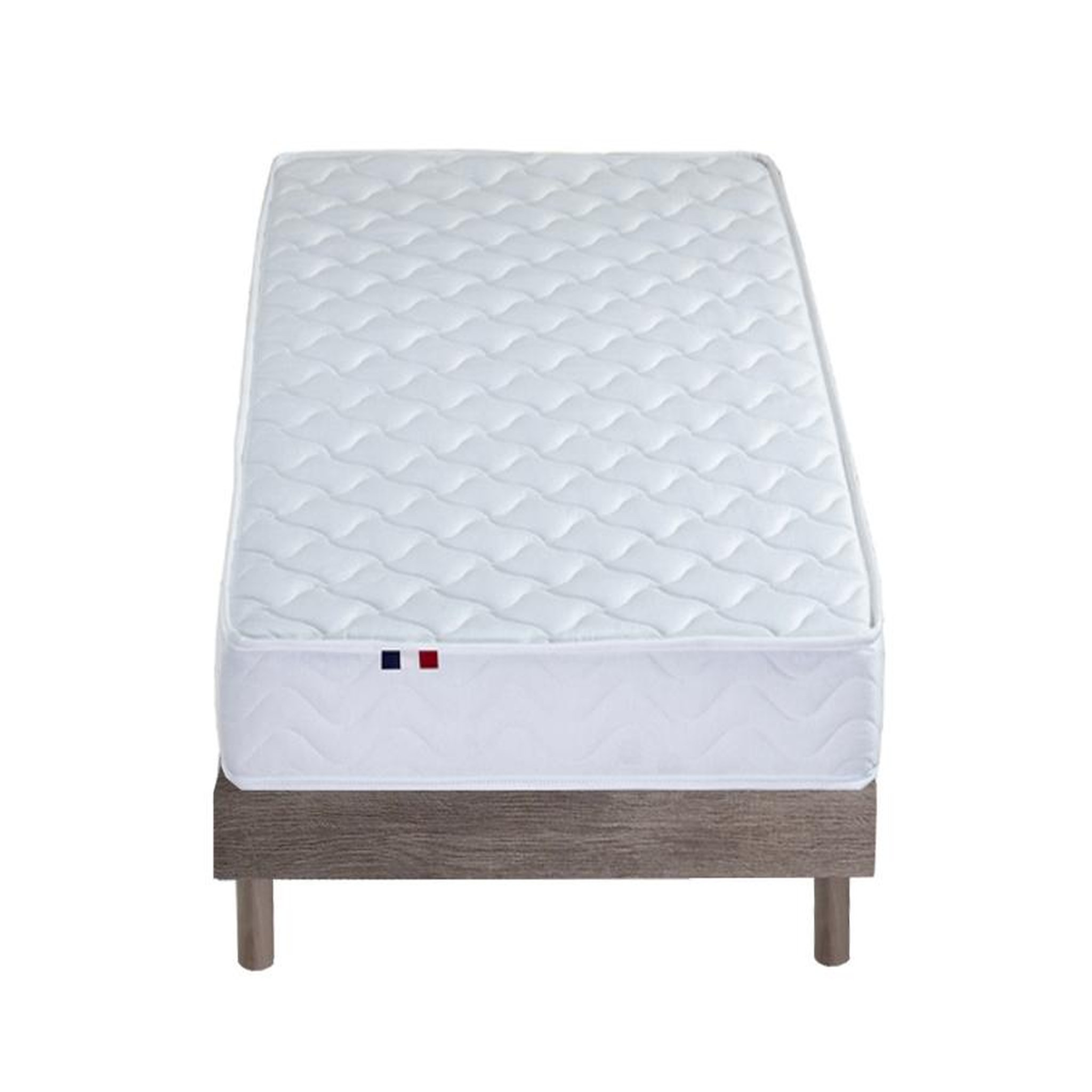 Voir la diapositive 1 : IDLITERIE Ensemble Matelas accueil Latex INITIAL Sommier en Kit