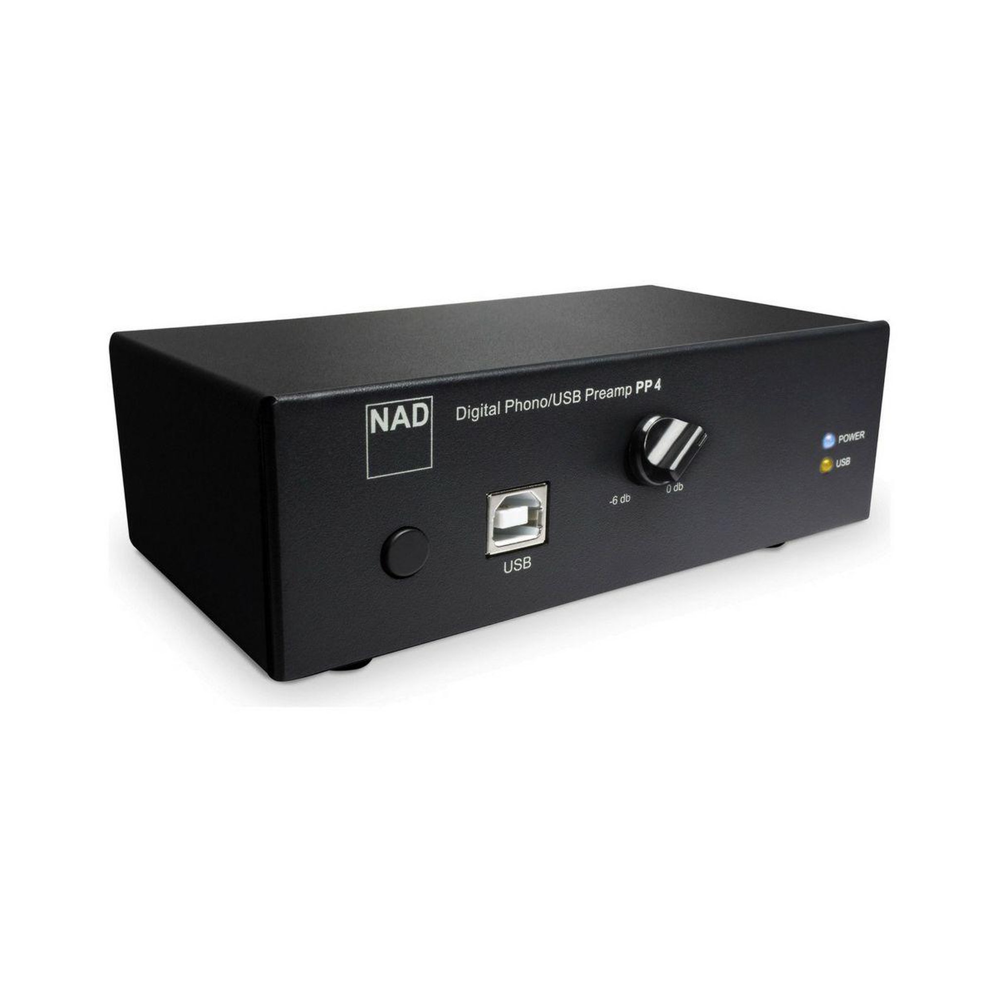 Voir la diapositive 2 : NAD Préampli phono PP4 graphite