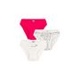 Voir la diapositive 1 : PETIT BATEAU Lot de 3 culottes fille