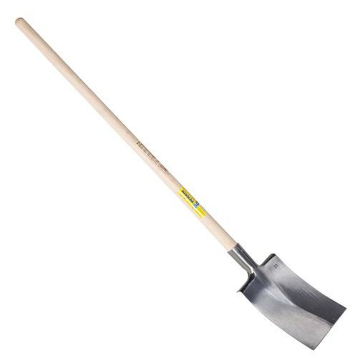 OUTILS PERRIN Bêche Bretagne polie 28 tranchant droit manche pomme