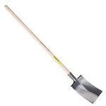 OUTILS PERRIN Bêche Bretagne polie 28 tranchant droit manche pomme