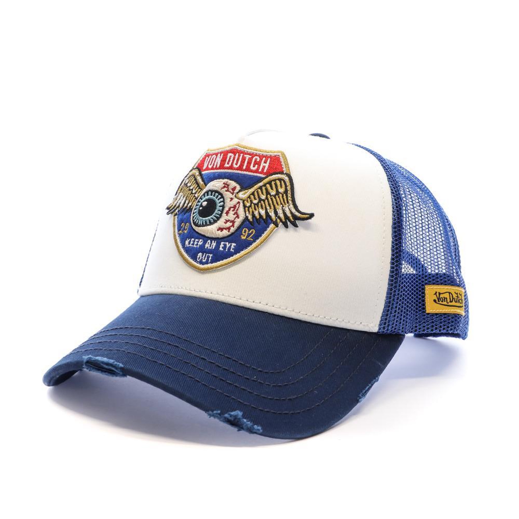 Voir la diapositive 4 : VON DUTCH Casquette Blanche/ Homme Von Dutch HIG1