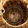 Voir la diapositive 3 : ATMOSPHERA Lanterne Déco Design  Hya  25cm Naturel
