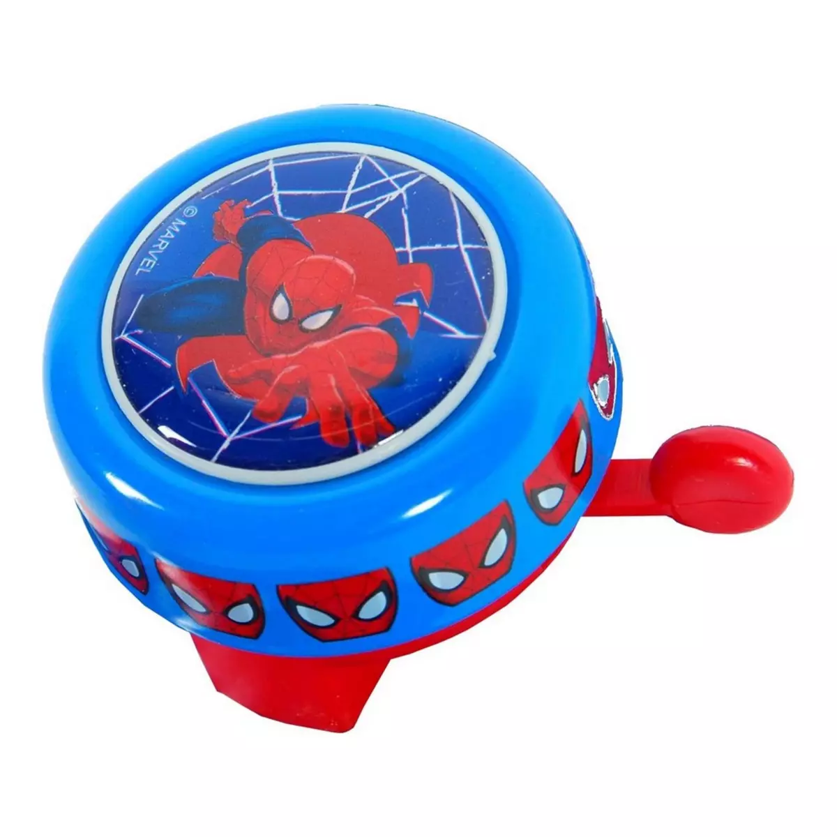  Sonnette metal ronde Spiderman, velo enfant new