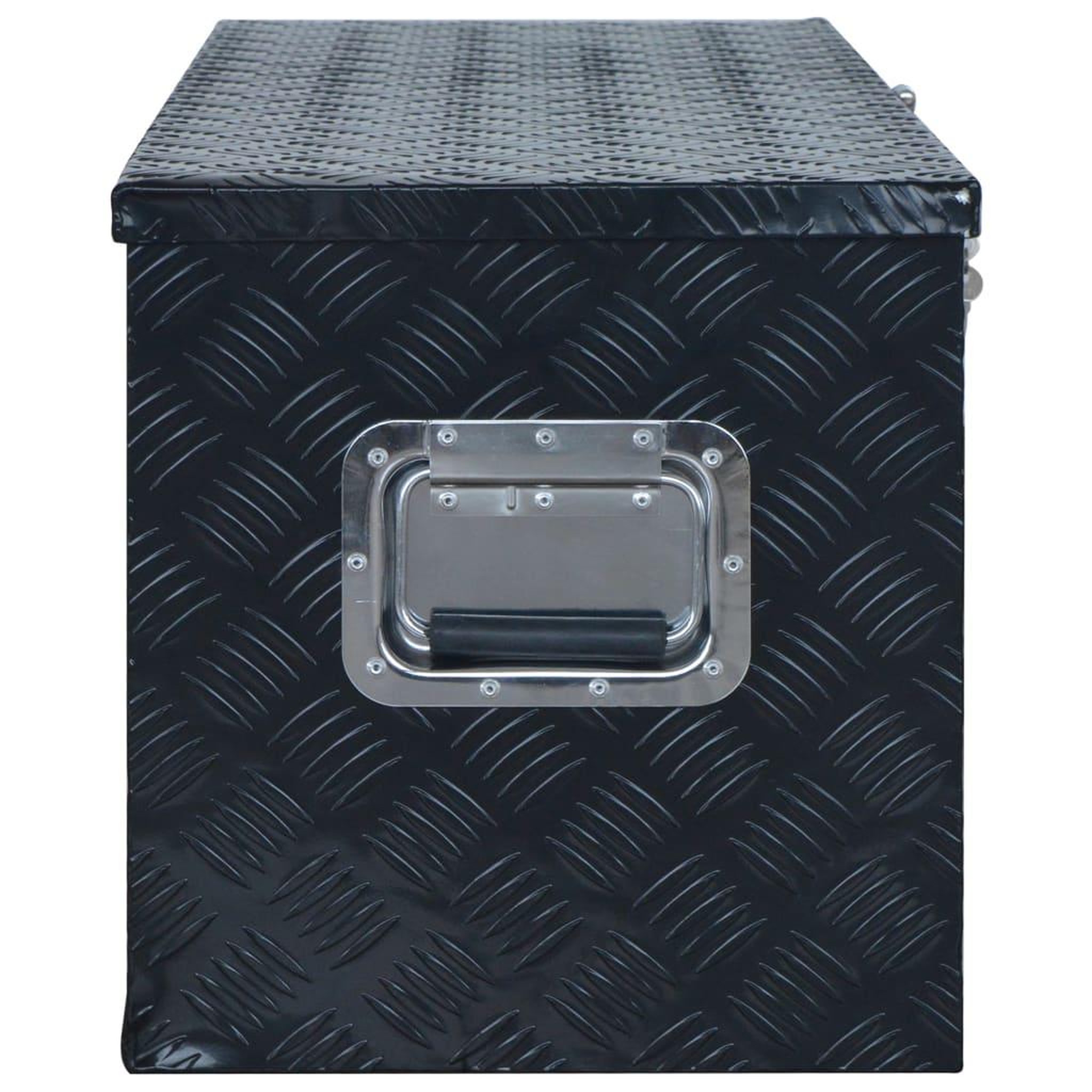 Voir la diapositive 3 : VIDAXL Boîte en aluminium 1085x370x400 mm Noir