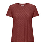 JACQUELINE DE YONG T-shirt Rouge Femme JDY Cathinka. Coloris disponibles : Rouge
