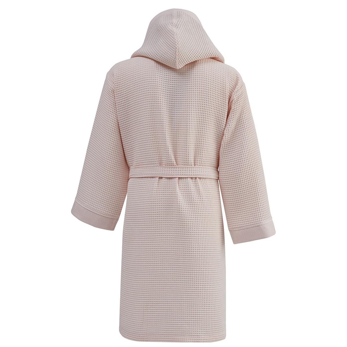 Sensei Maison Peignoir mi-long nid d'abeille SPA CAPUCHE