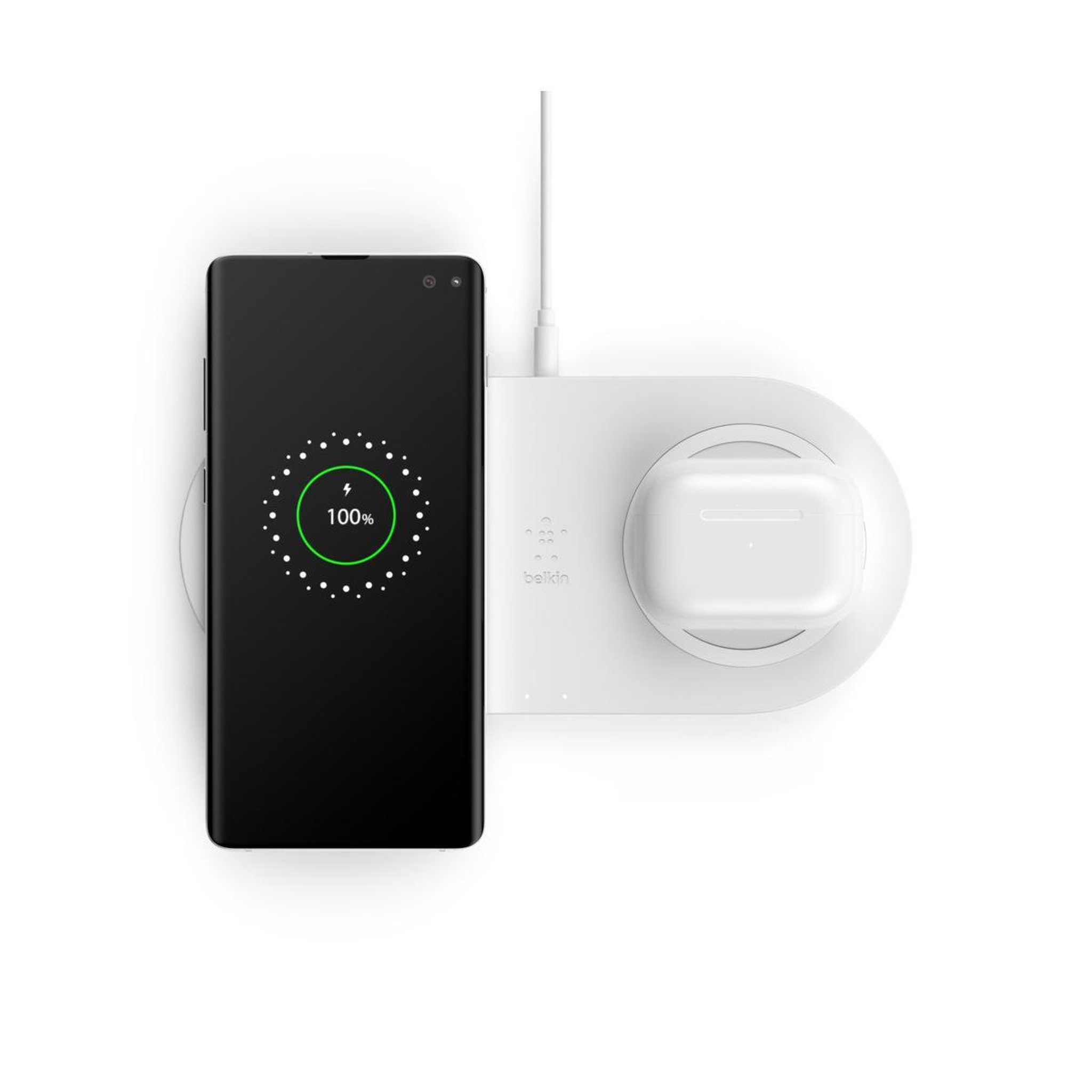 Voir la diapositive 3 : Belkin Belkin WIZ002VFWH chargeur d'appareils mobiles Blanc Intérieure