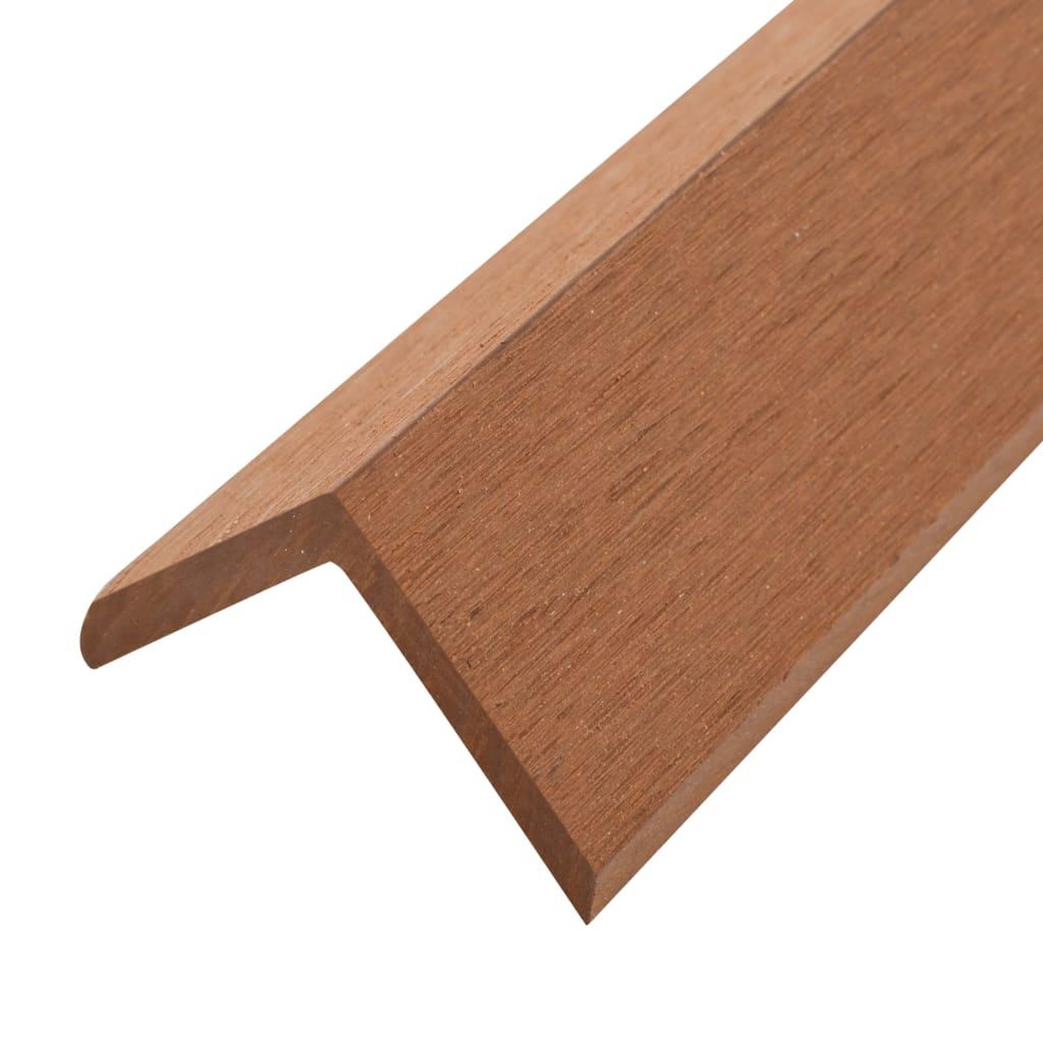 Voir la diapositive 5 : VIDAXL Corniere de terrasse 5 pcs WPC 170 cm Marron clair