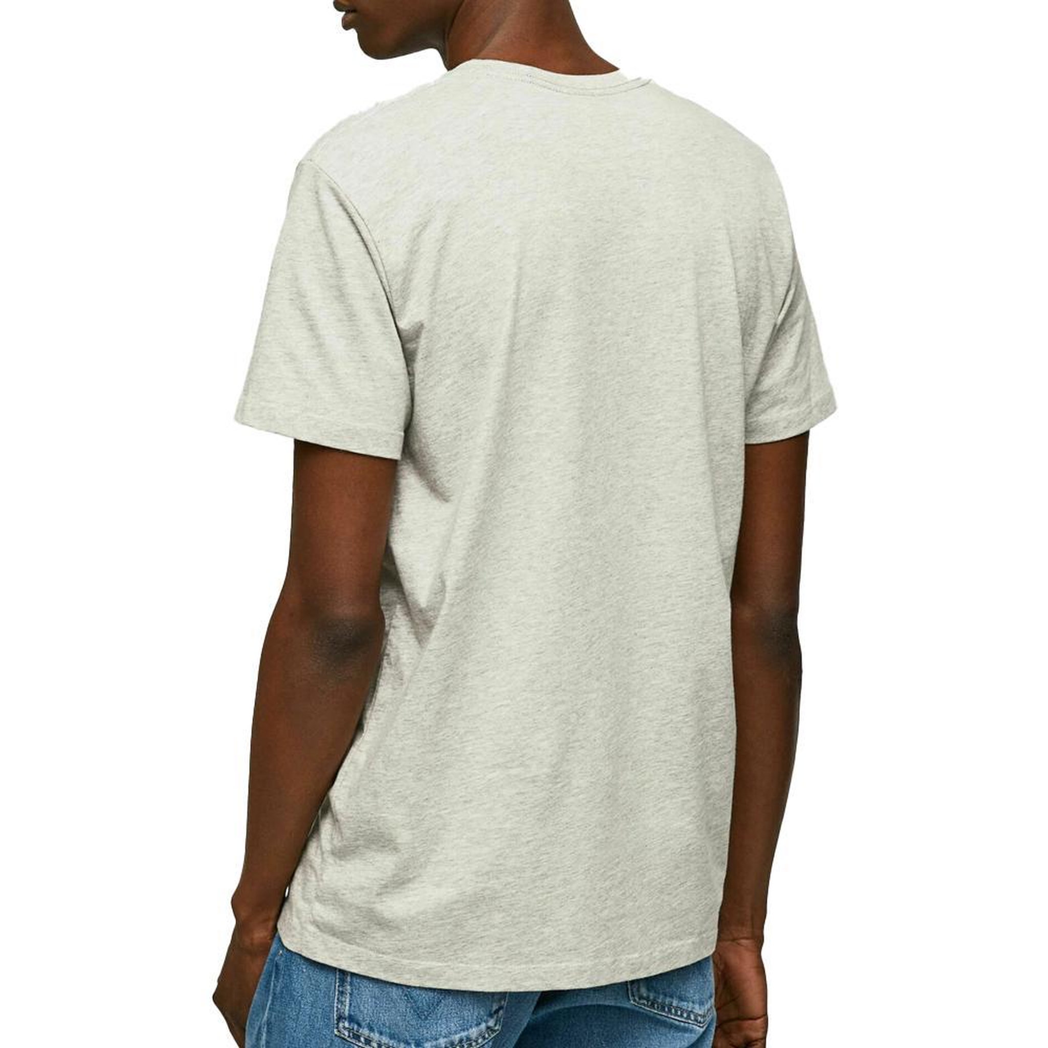 Voir la diapositive 2 : Pepe Jeans T-shirt Gris Homme Pepe jeans Eggo SEB