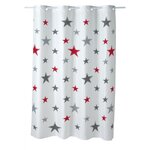 GUY LEVASSEUR Rideau de douche imprimé étoile en polyester STARS