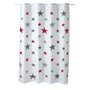 Voir la diapositive 1 : GUY LEVASSEUR Rideau de douche imprimé étoile en polyester STARS