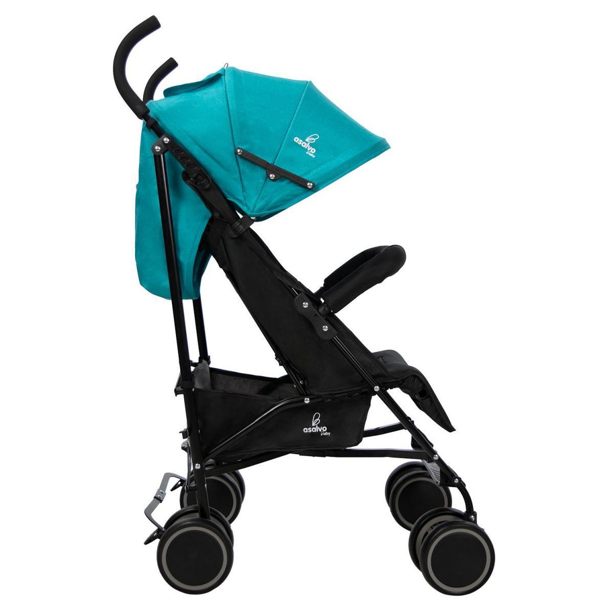 Voir la diapositive 2 : Asalvo Poussette Tokio Vert - Conception Pratique et Confortable pour Bébé