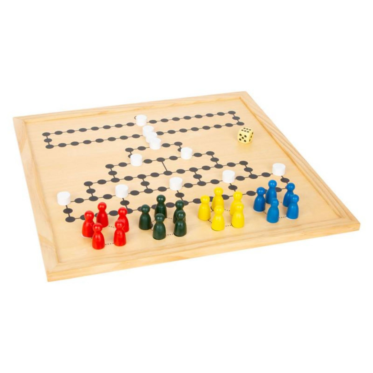 SMALL FOOT Small Foot - Wooden Games Collection, 20 Classics 11753