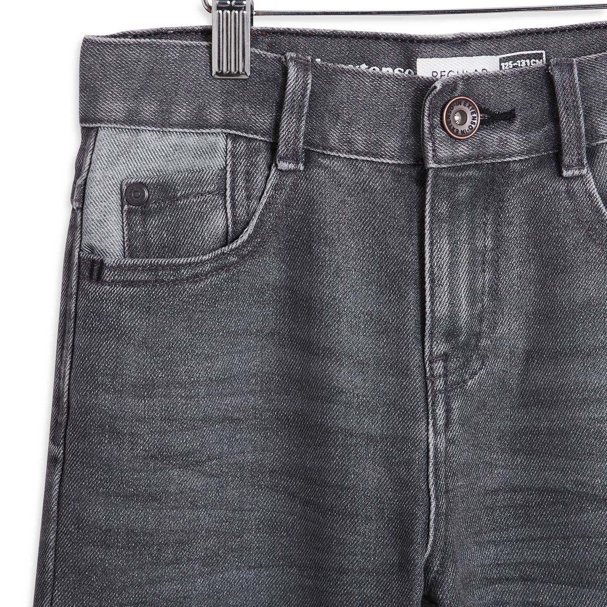 INEXTENSO Bermuda en jean gris garçon 