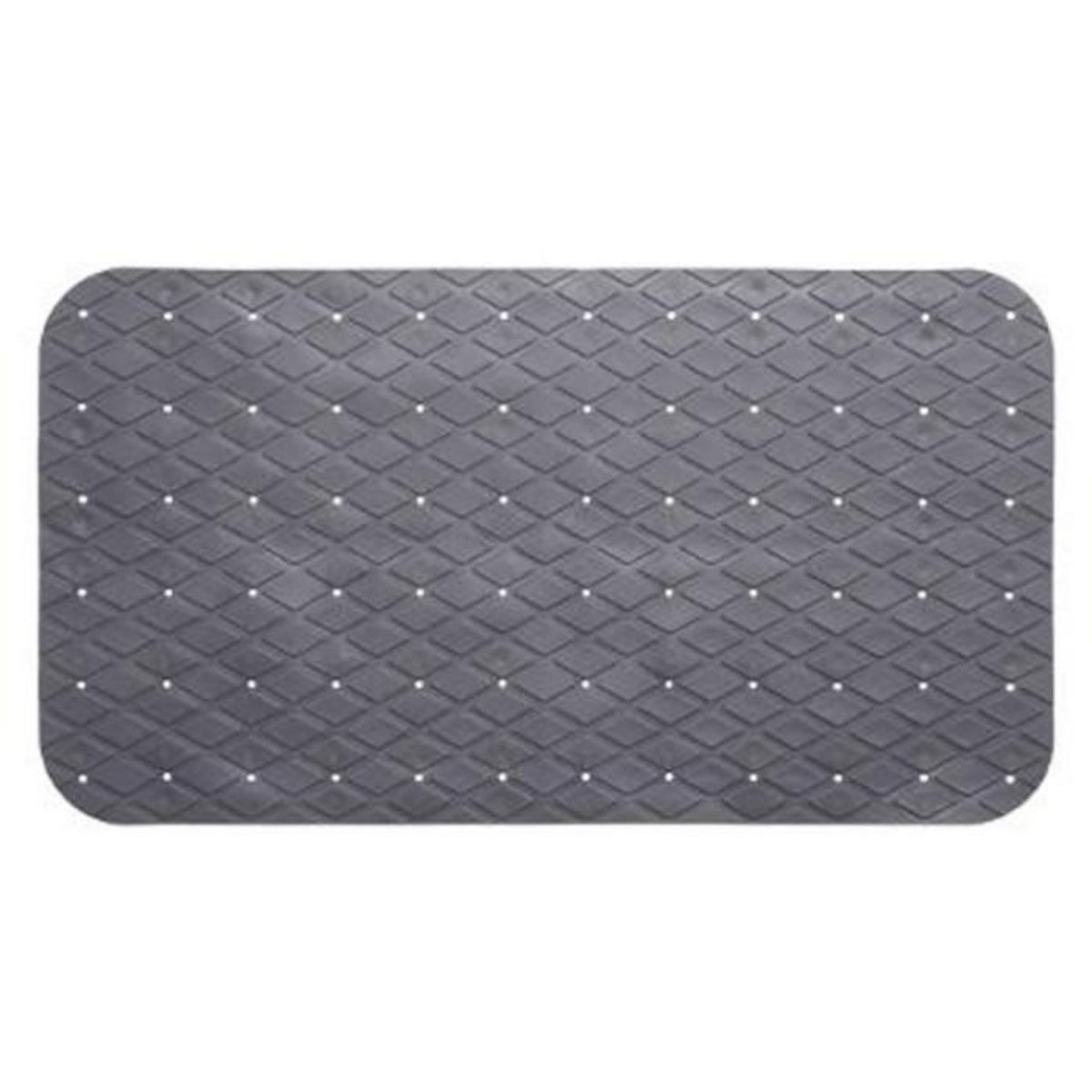 FIVE Fond de Bain PVC  Diamond  39x69cm Gris