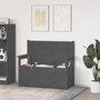 Voir la diapositive 3 : VIDAXL Banc Gris 112,5x51,5x96,5 cm Bois de pin massif