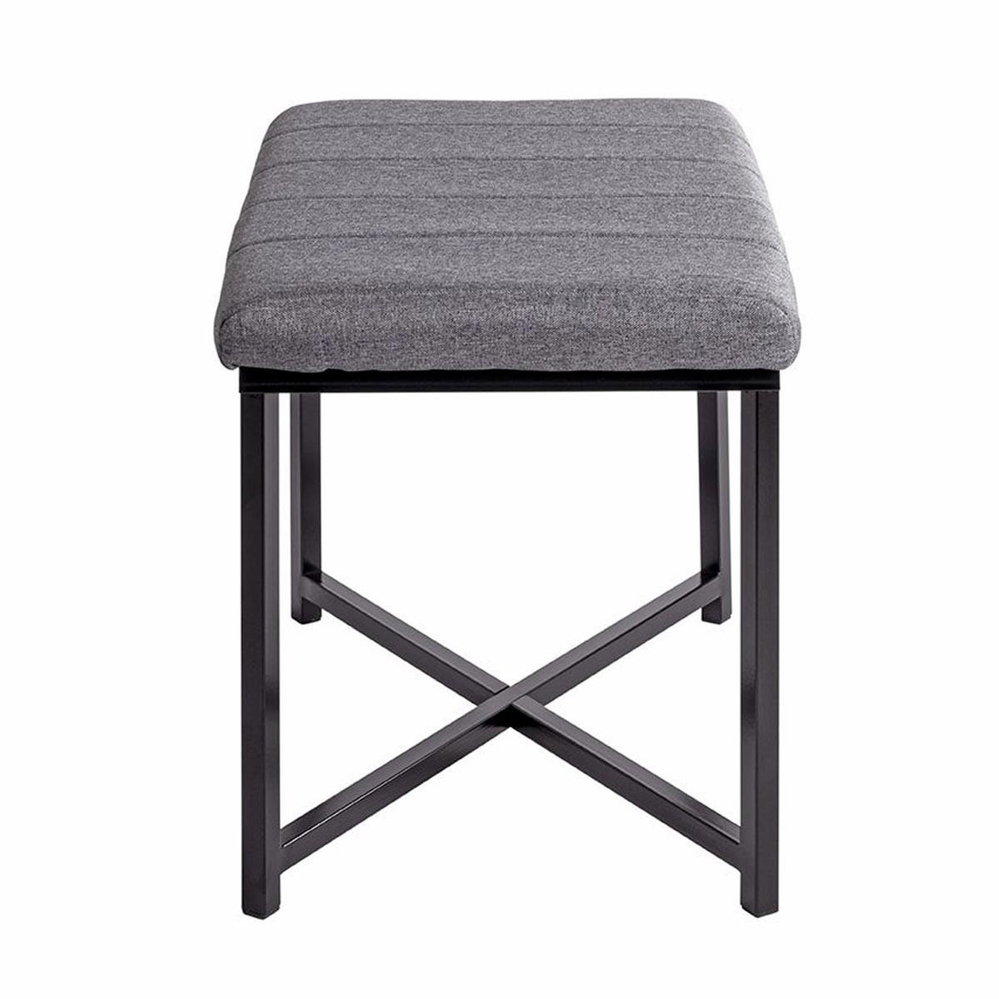 Voir la diapositive 3 : Paris Prix Banc design  elisabeth  59cm gris & noir