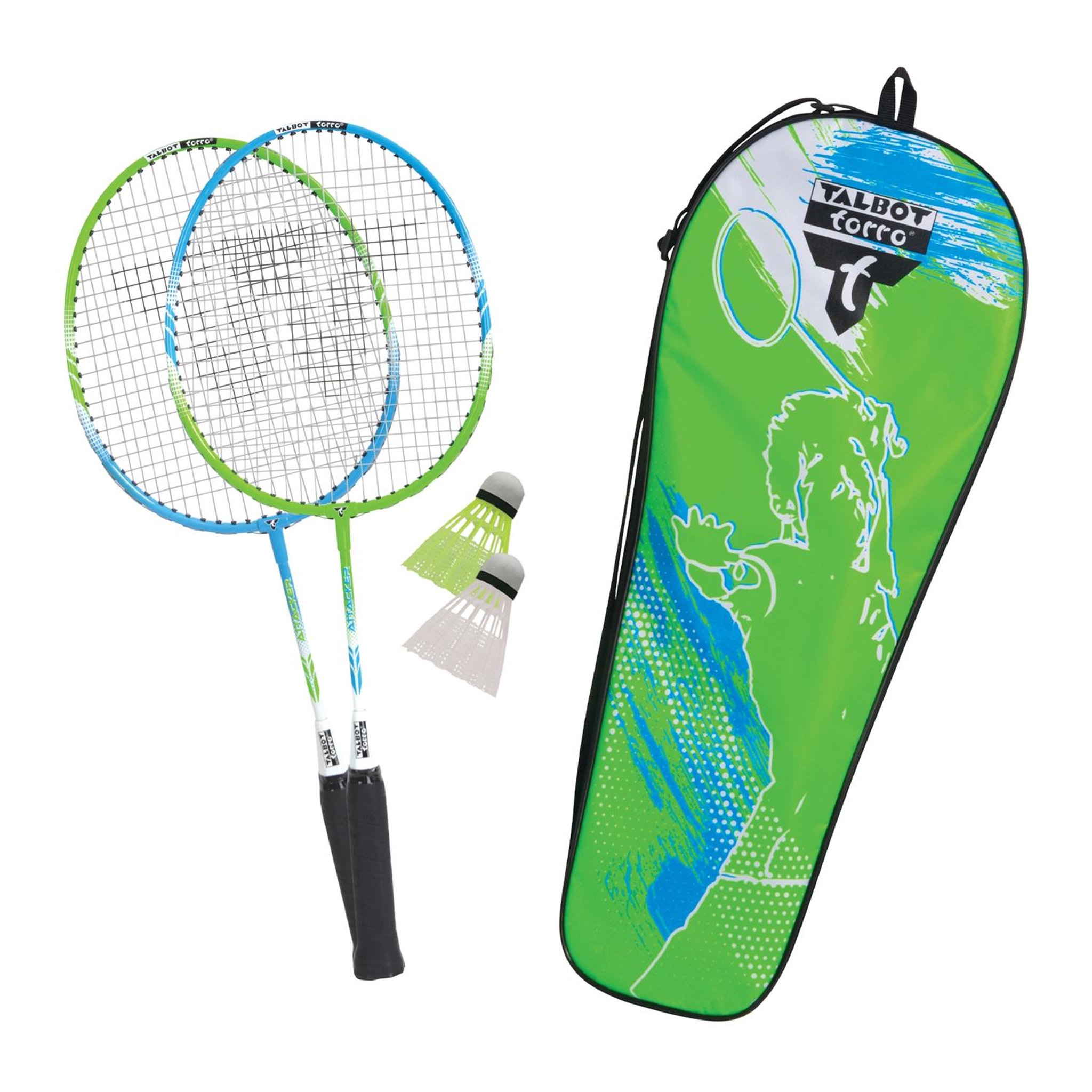 SCHILDKRÖT FUN SPORT Talbot Torro Set de Badminton 2-Attacker Junior