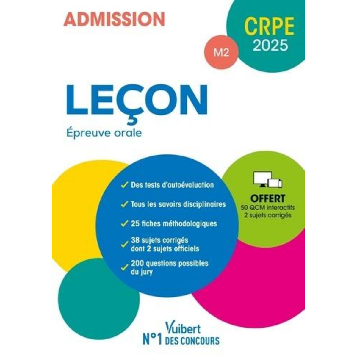 LECON EPREUVE ORALE CRPE M2. EDITION 2025, Loison Marc