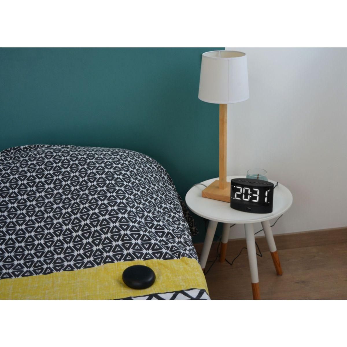 Orium Réveil vibreur blanco