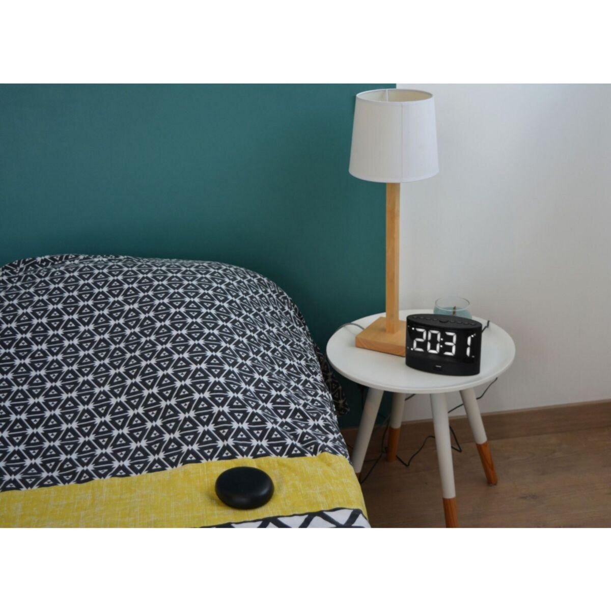 Orium Réveil vibreur blanco