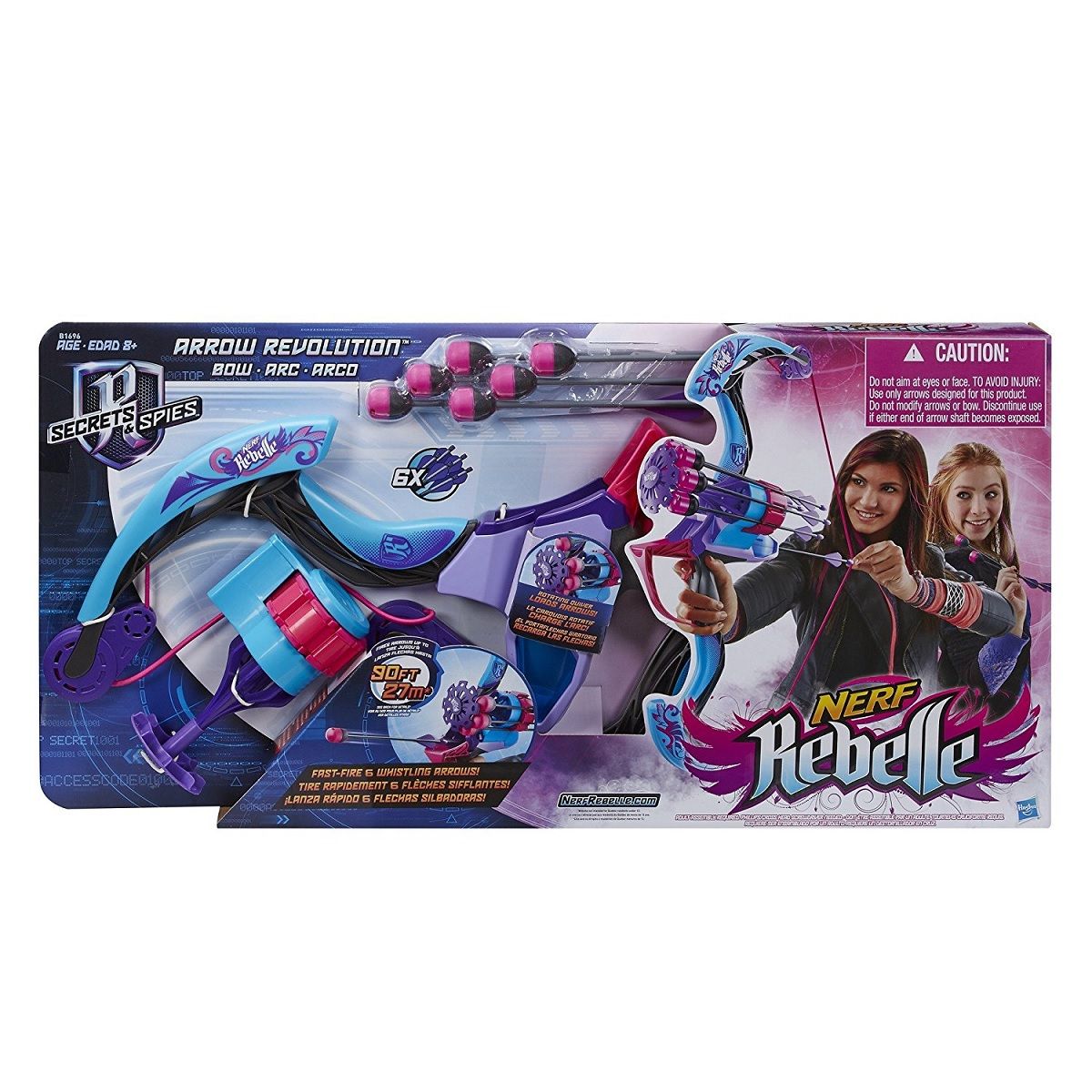 HASBRO Arc Nerf Rebelle arrow revolution bow 