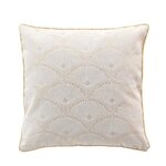 Paris Prix Coussin Déco Imprimé  Lorina  45x45cm Beige