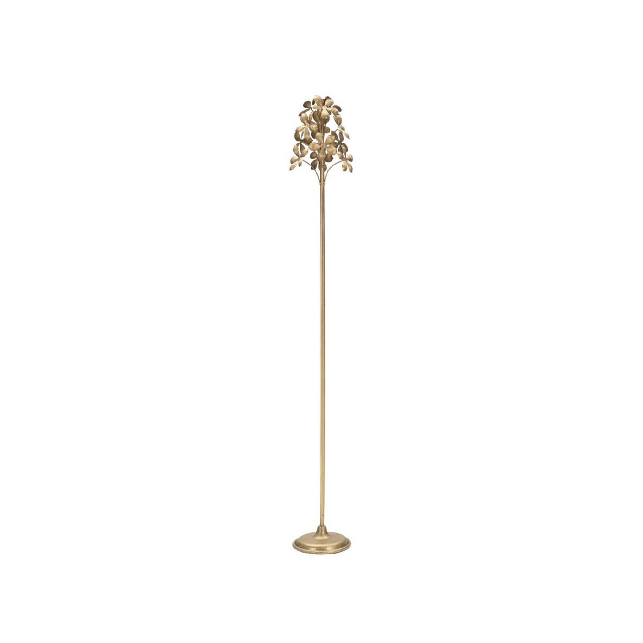 Paris Prix Bougeoir design en métal  flowy  118cm or
