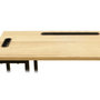 Voir la diapositive 3 : Paris Prix Table d'Appoint  Support Tablette  112cm Naturel