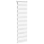 Voir la diapositive 3 : VIDAXL Store zebre blanc 50x150 cm largeur du tissu 45,9 cm polyester