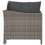 Voir la diapositive 5 : VIDAXL Salon de jardin 2 pcs avec coussins Gris Resine tressee
