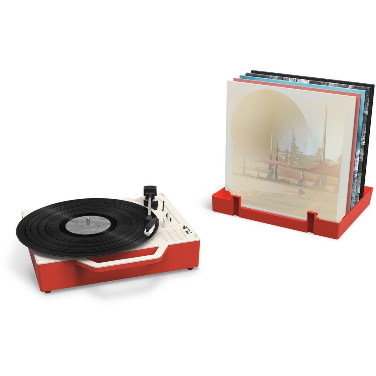 VICTROLA Platine vinyle RE-SPIN Eco Concue Rouge