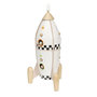 Voir la diapositive 1 : CLASSIC WORLD Classic World Wooden Construction Rocket, 51 pcs.