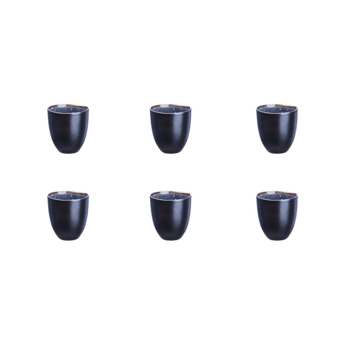 BJORN Tasse IRIS 15cl - 6 pièces - Bleu nuit