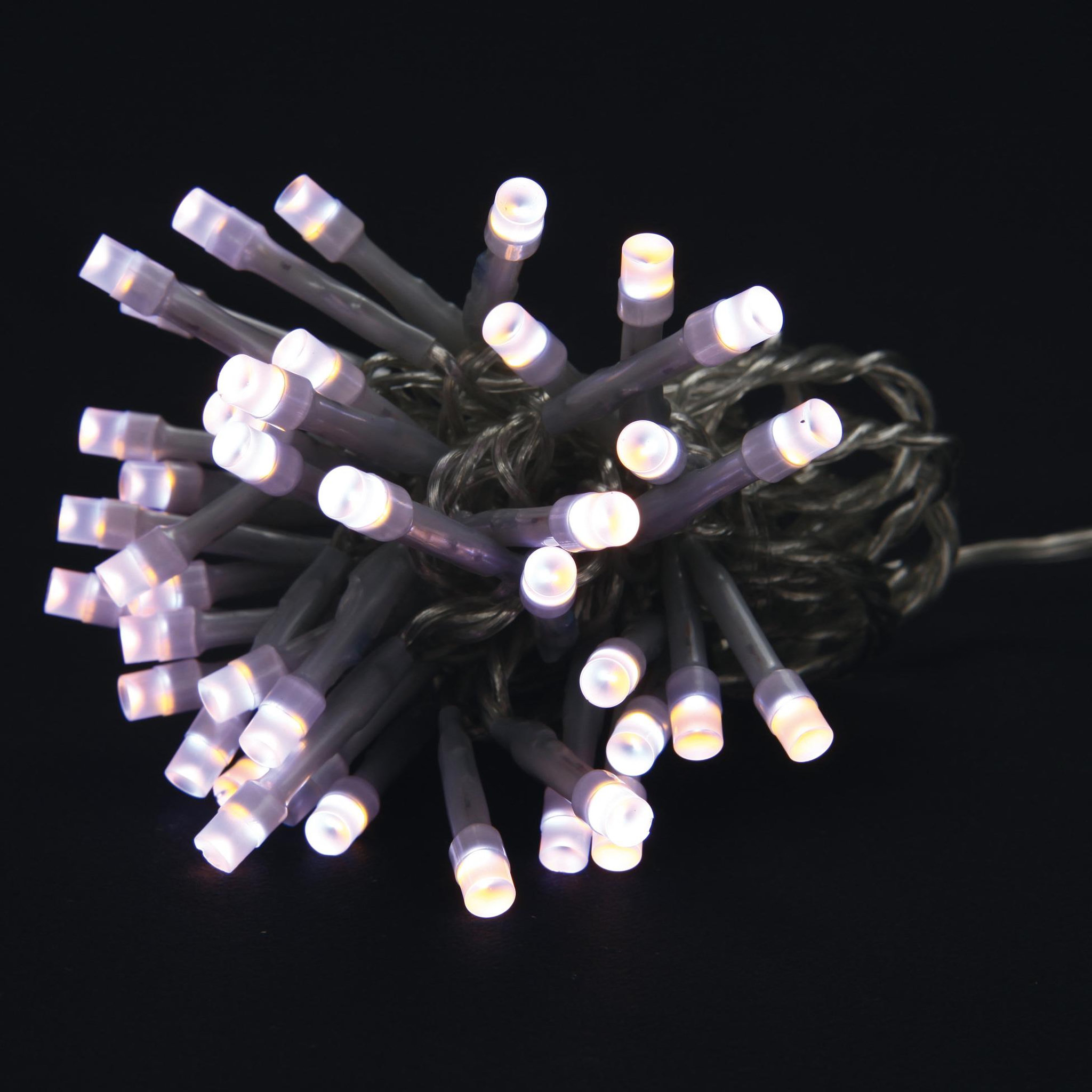 Voir la diapositive 2 : Eden Guirlande électrique bicolore 80 led