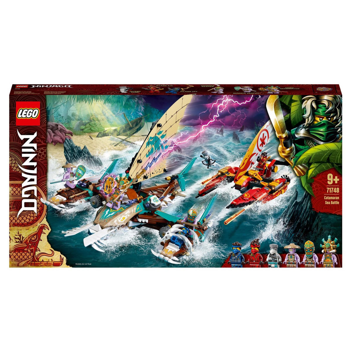 LEGO Ninjago 71748 - La bataille de catamarans