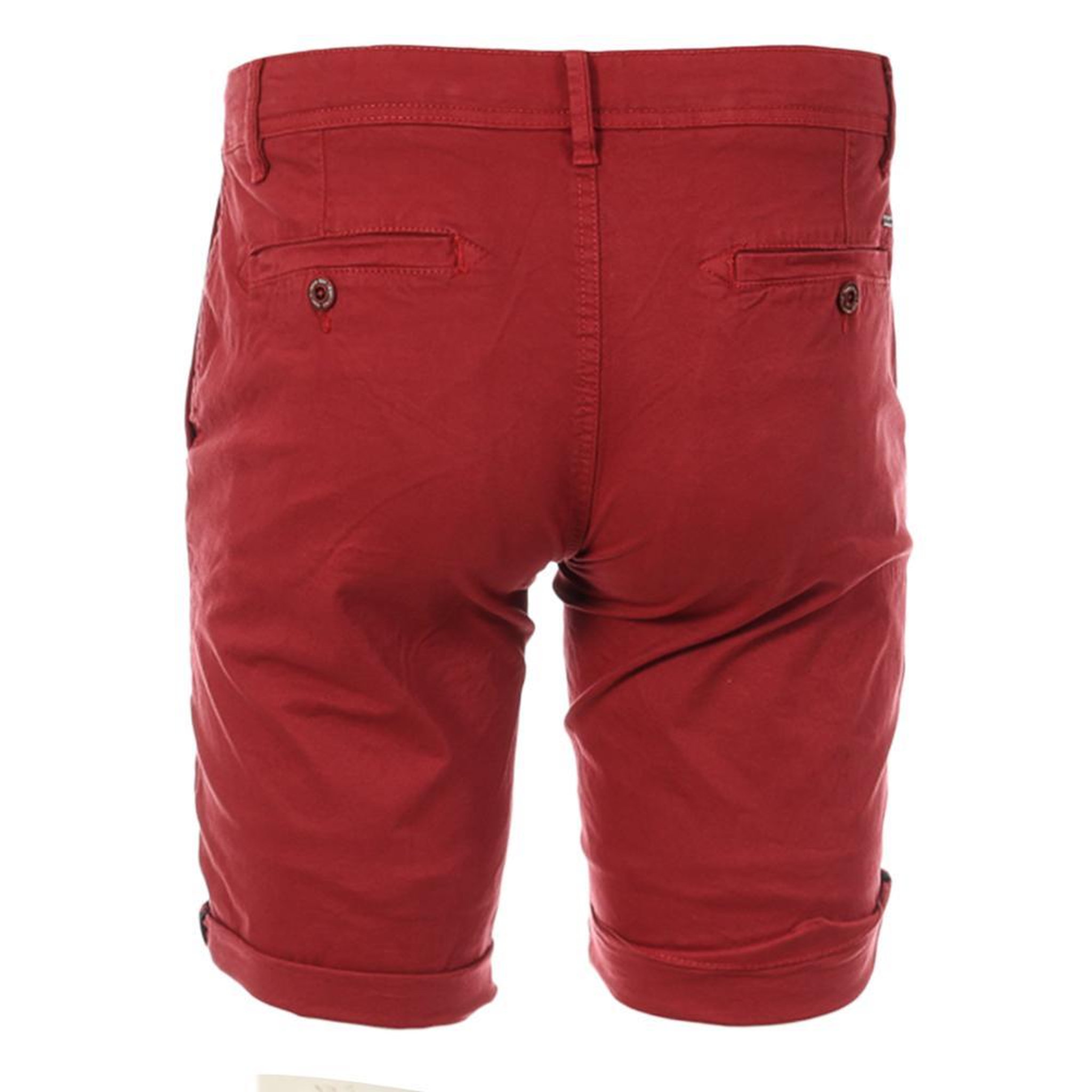 Voir la diapositive 2 : RMS 26 Short Rouge Homme RMS26 Chino
