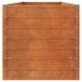 Voir la diapositive 5 : VIDAXL Lit sureleve de jardin rouille 320x80x77 cm acier corten