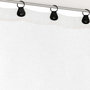 Voir la diapositive 2 : Paris Prix Paire de Voilages à Anneaux  Linka  60x160cm Blanc