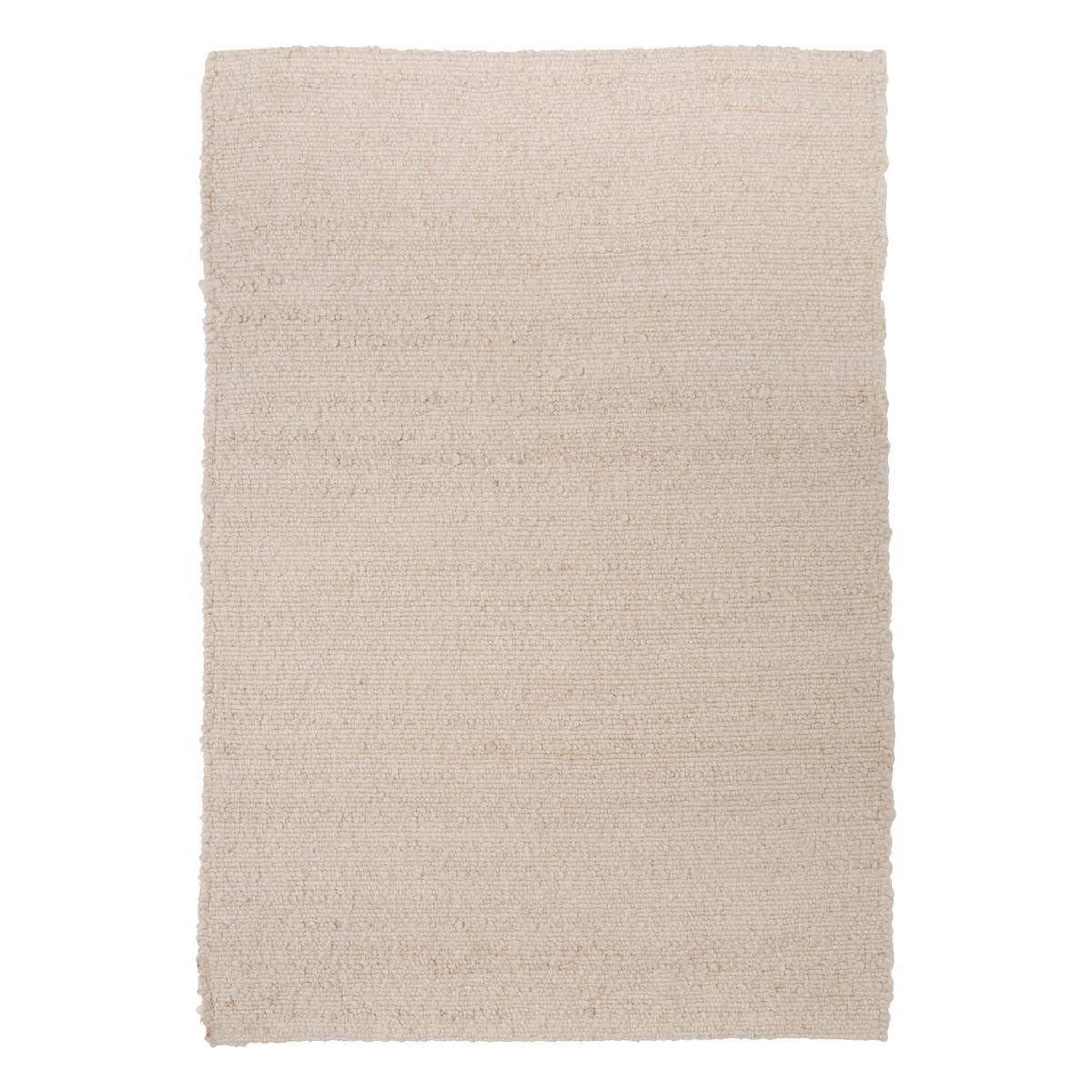 ATMOSPHERA Tapis effet laine  volna  118x170cm ivoire