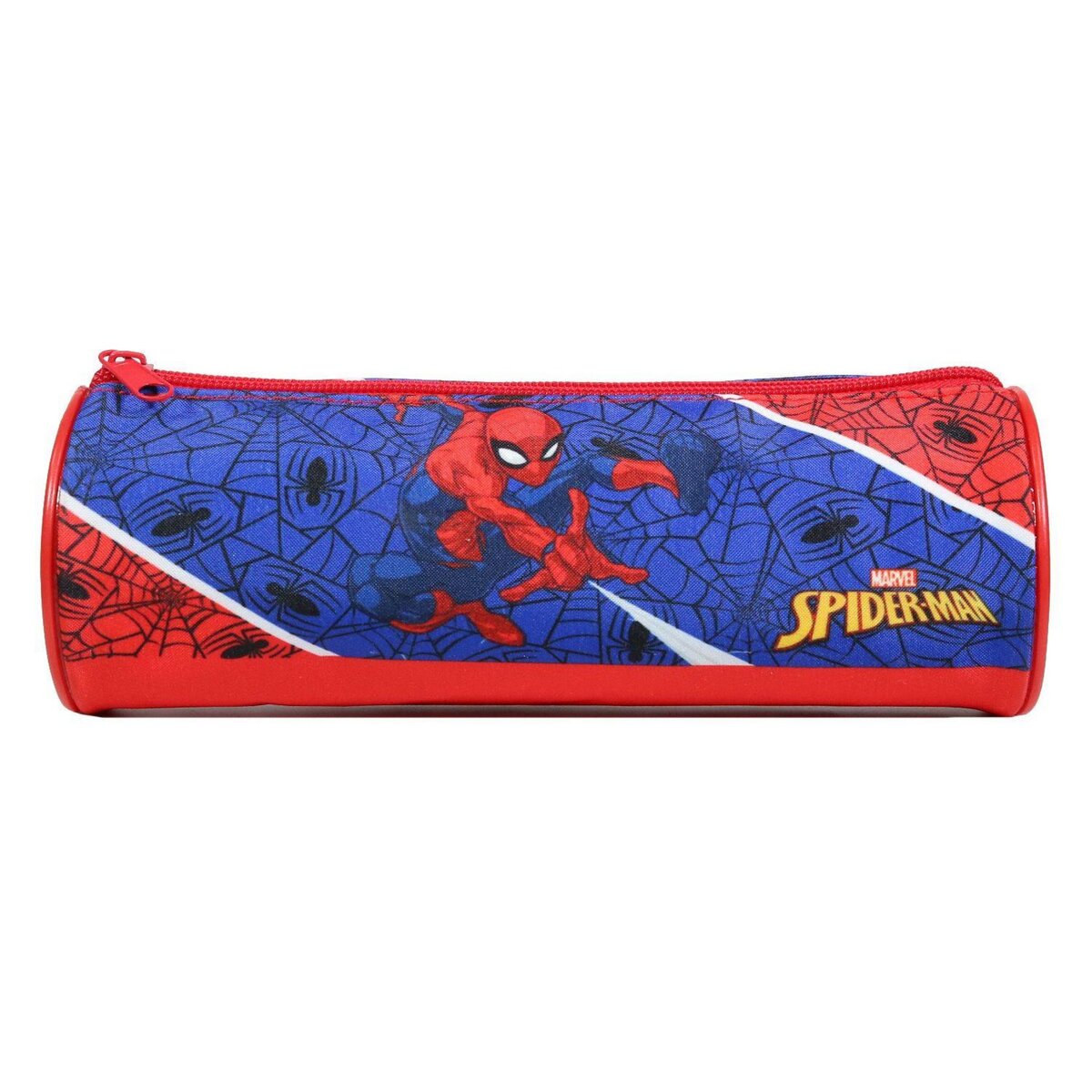 Bagtrotter BAGTROTTER Trousse scolaire ronde Spiderman Bleu
