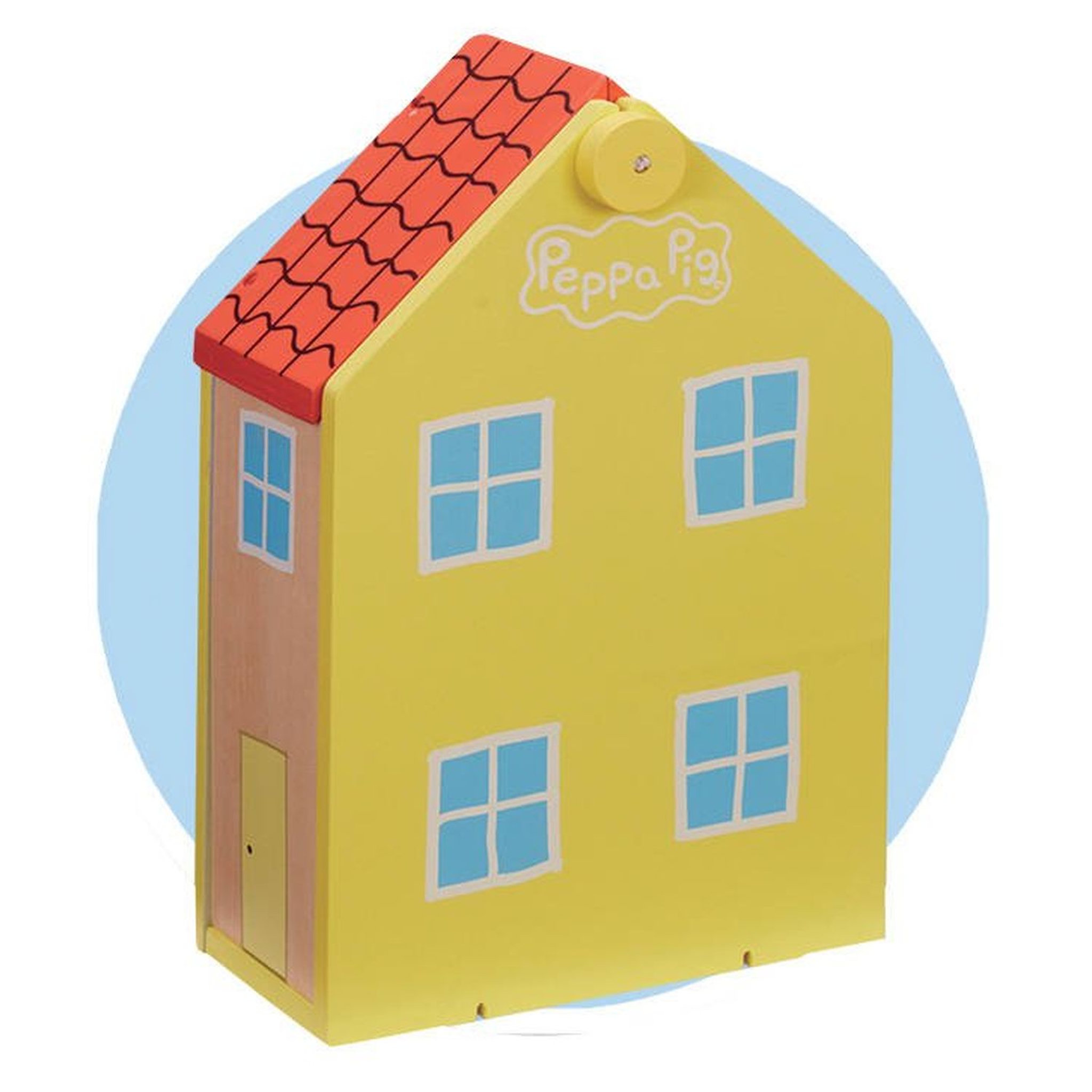 Voir la diapositive 2 : GIOCHI PREZIOSI Peppa Pig Maison classique en bois avec 1 personnage