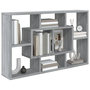Voir la diapositive 4 : VIDAXL Etagere murale Sonoma gris 85x16x52,5 cm Bois d'ingenierie