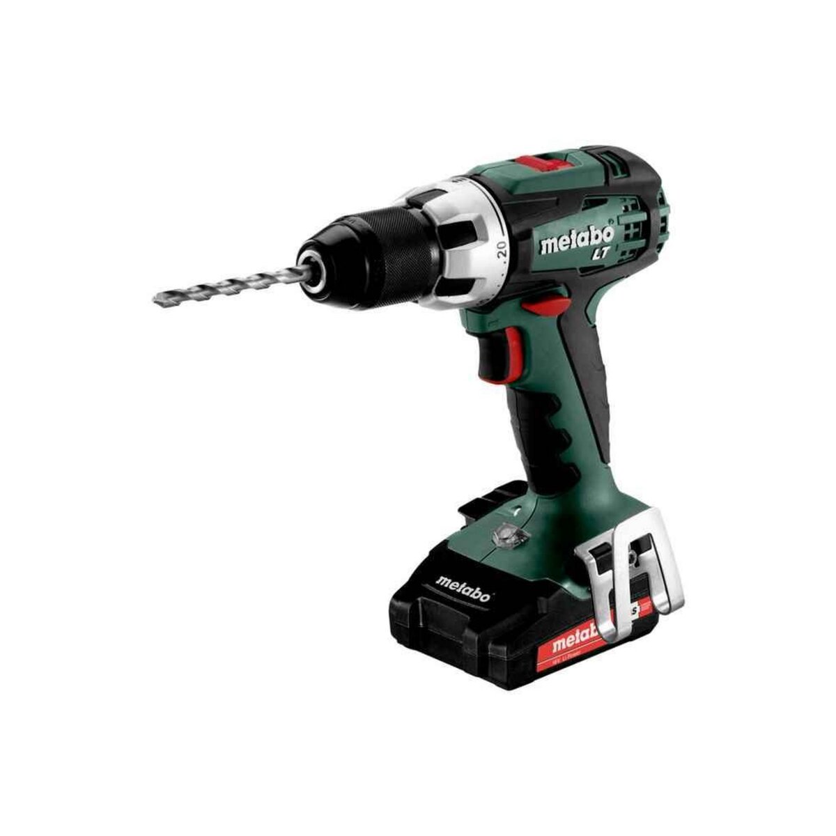 METABO SAS Perceuse visseuse 18 V BS 18 LT - 2 x2,0 Ah Li-Power, ASC 55, coffret Metabox