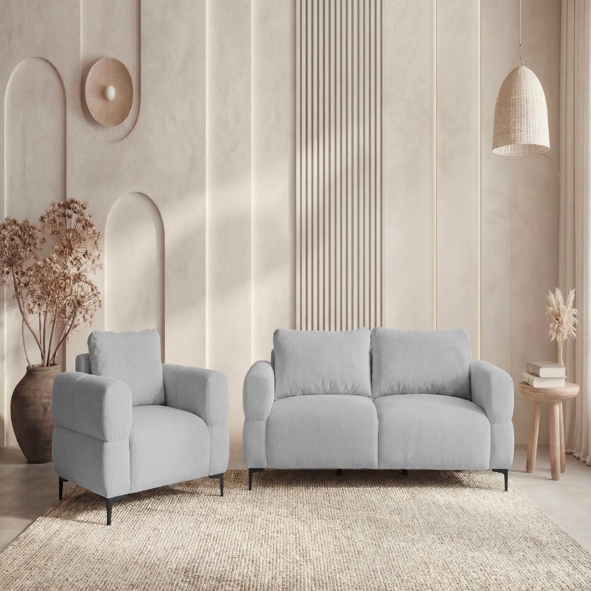 Voir la diapositive 6 : CASANOVA PARIS Elton - fauteuil en tissu lisse