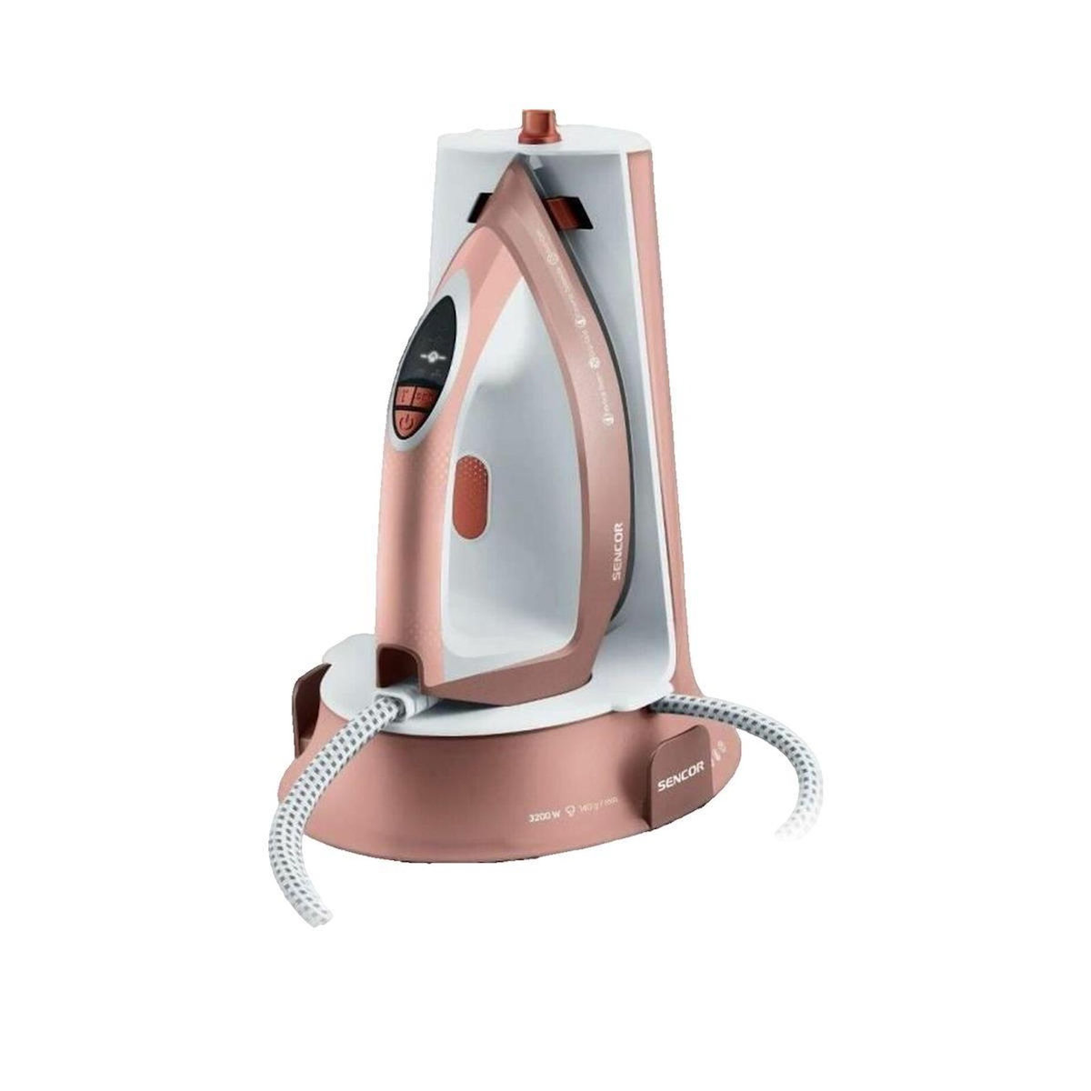 SENCO Centrale vapeur Sencor SSI 0910RS puissance 3200 W blanc et rose