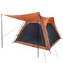 Voir la diapositive 4 : VIDAXL Tente de camping 4 personnes liberation rapide impermeable